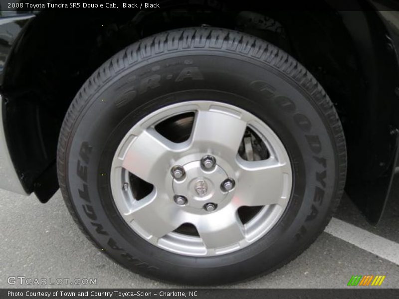 Black / Black 2008 Toyota Tundra SR5 Double Cab