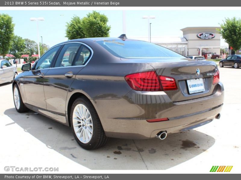 Mojave Metallic / Venetian Beige 2013 BMW 5 Series 535i Sedan