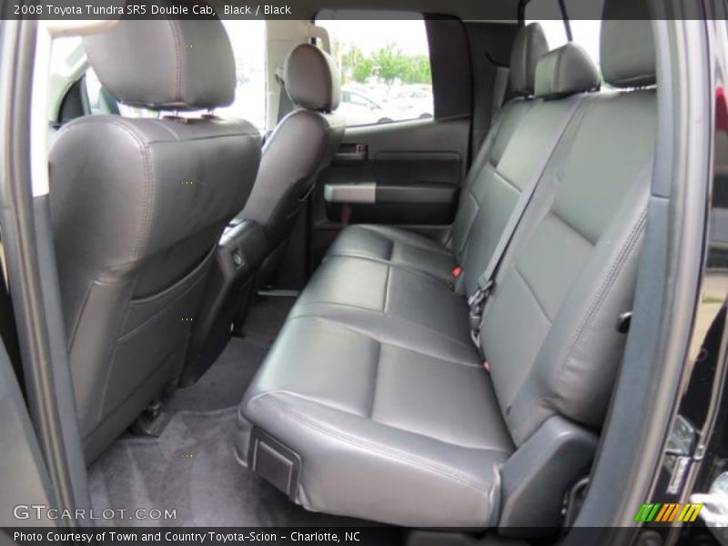 Black / Black 2008 Toyota Tundra SR5 Double Cab