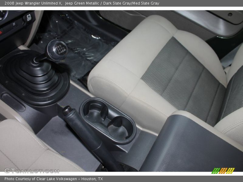 Jeep Green Metallic / Dark Slate Gray/Med Slate Gray 2008 Jeep Wrangler Unlimited X