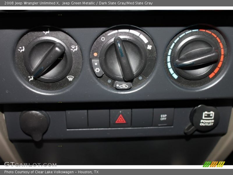 Jeep Green Metallic / Dark Slate Gray/Med Slate Gray 2008 Jeep Wrangler Unlimited X