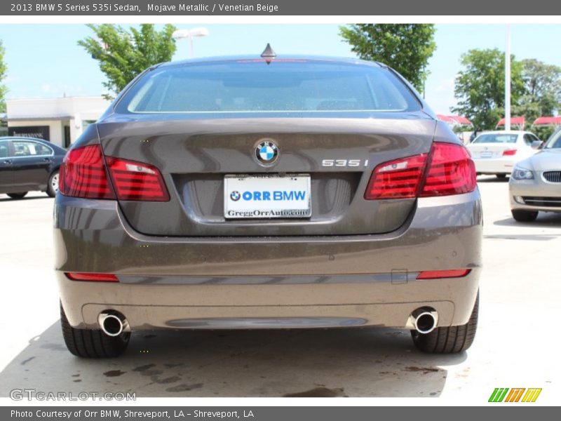 Mojave Metallic / Venetian Beige 2013 BMW 5 Series 535i Sedan