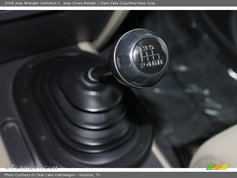 Jeep Green Metallic / Dark Slate Gray/Med Slate Gray 2008 Jeep Wrangler Unlimited X