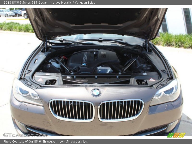 Mojave Metallic / Venetian Beige 2013 BMW 5 Series 535i Sedan