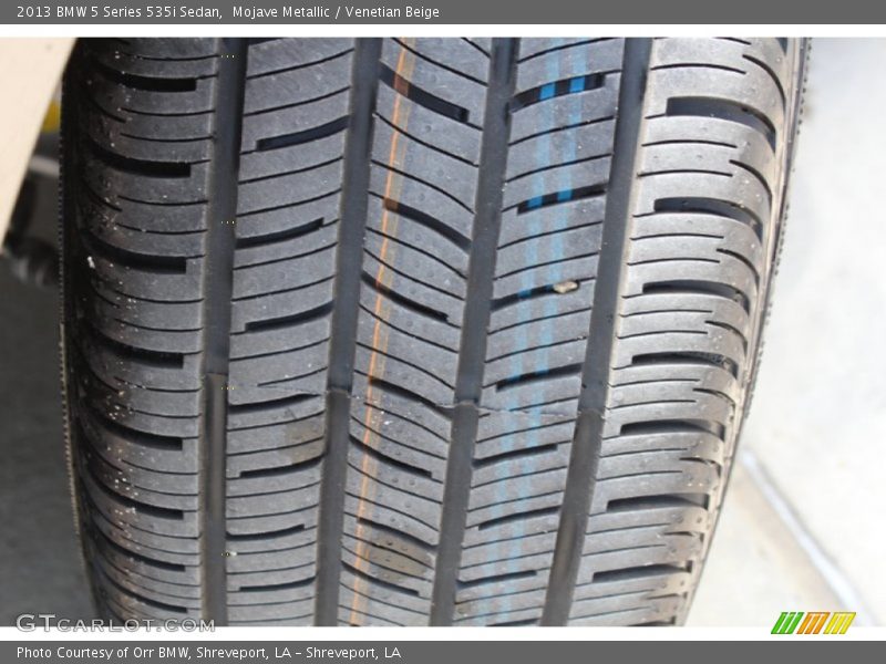 Mojave Metallic / Venetian Beige 2013 BMW 5 Series 535i Sedan