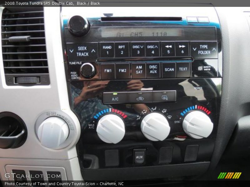 Black / Black 2008 Toyota Tundra SR5 Double Cab
