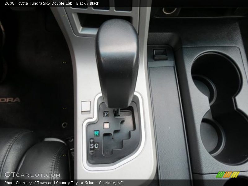 Black / Black 2008 Toyota Tundra SR5 Double Cab