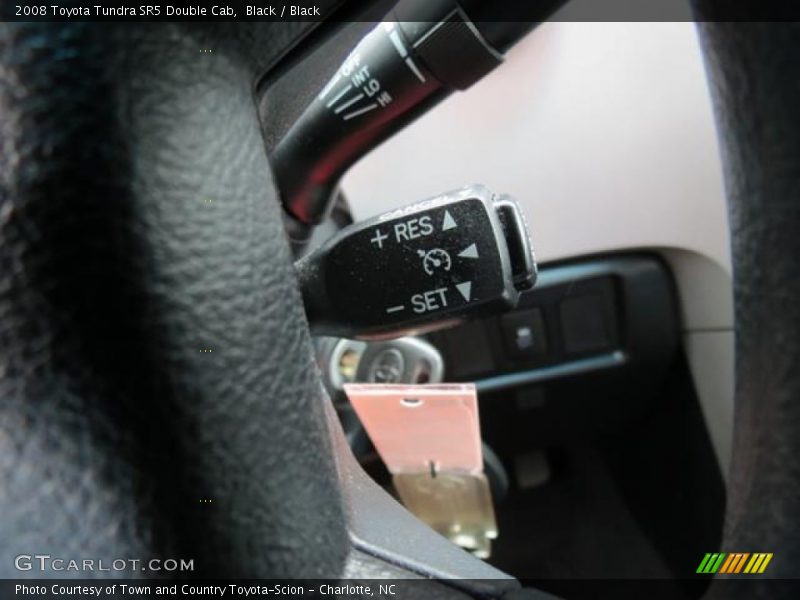 Black / Black 2008 Toyota Tundra SR5 Double Cab