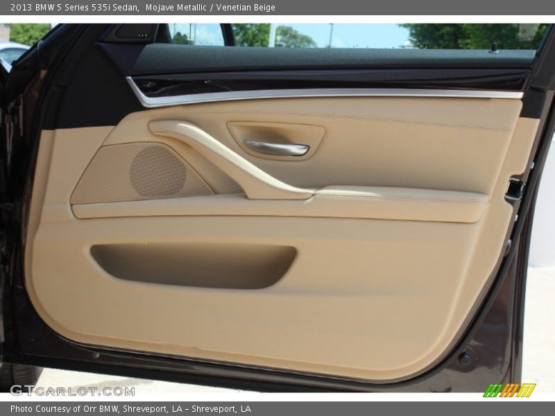 Mojave Metallic / Venetian Beige 2013 BMW 5 Series 535i Sedan