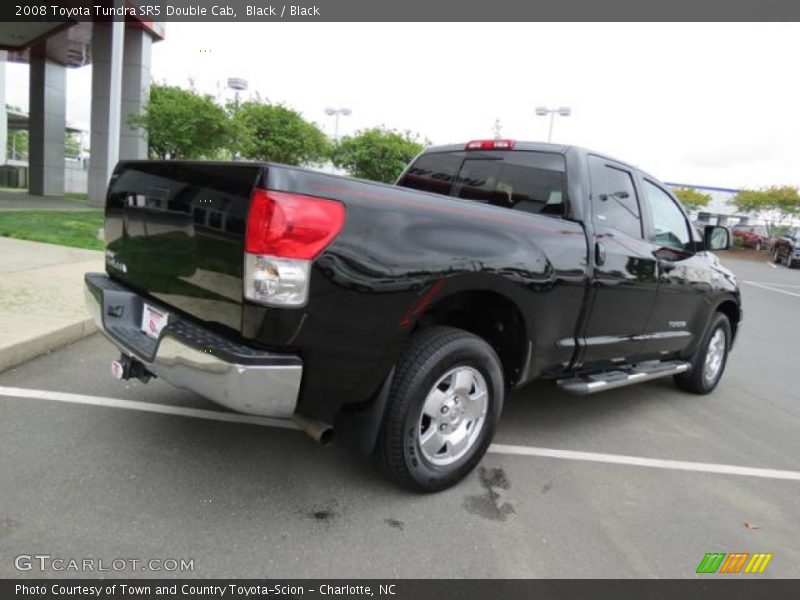 Black / Black 2008 Toyota Tundra SR5 Double Cab
