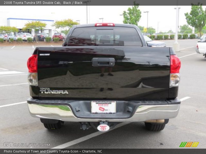 Black / Black 2008 Toyota Tundra SR5 Double Cab