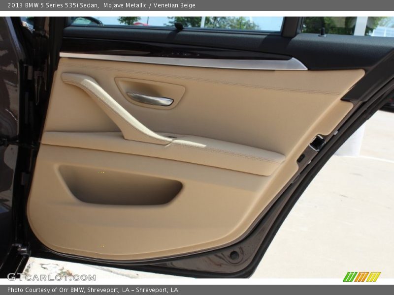 Mojave Metallic / Venetian Beige 2013 BMW 5 Series 535i Sedan