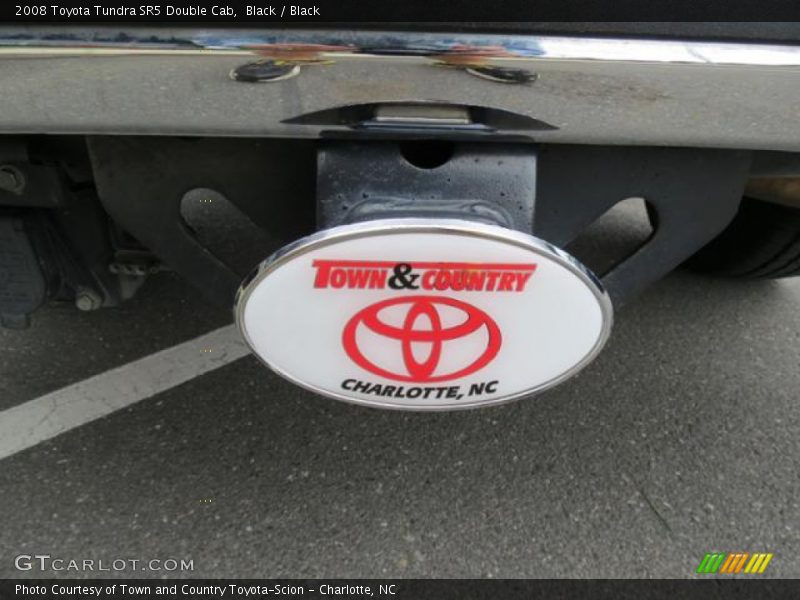 Black / Black 2008 Toyota Tundra SR5 Double Cab