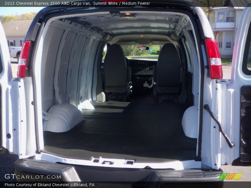 Summit White / Medium Pewter 2013 Chevrolet Express 1500 AWD Cargo Van