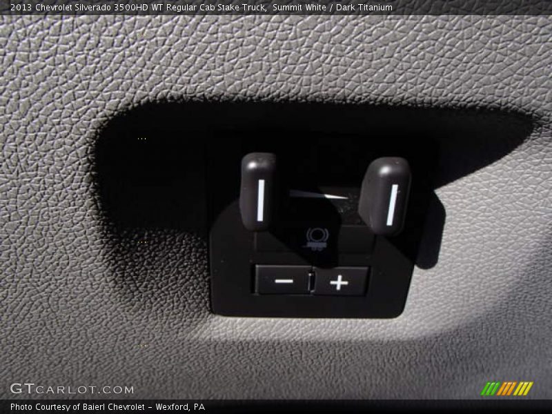 Summit White / Dark Titanium 2013 Chevrolet Silverado 3500HD WT Regular Cab Stake Truck