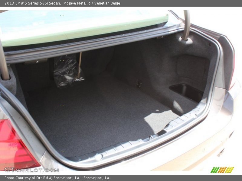Mojave Metallic / Venetian Beige 2013 BMW 5 Series 535i Sedan