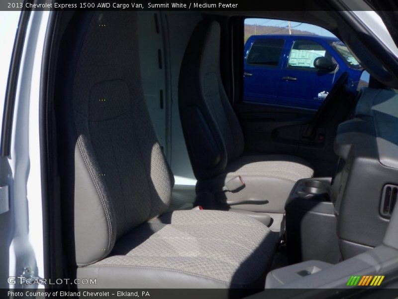 Summit White / Medium Pewter 2013 Chevrolet Express 1500 AWD Cargo Van