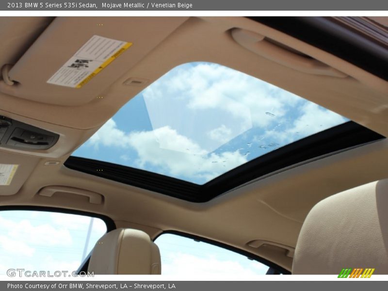 Mojave Metallic / Venetian Beige 2013 BMW 5 Series 535i Sedan