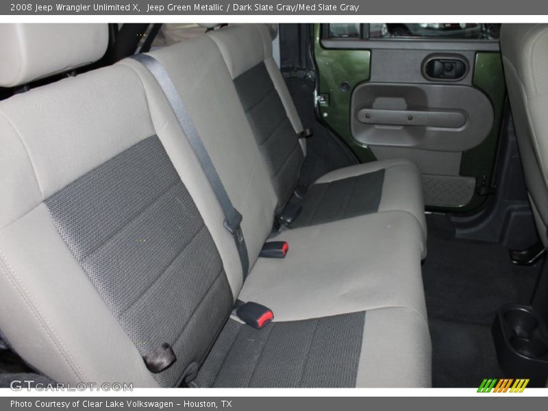 Jeep Green Metallic / Dark Slate Gray/Med Slate Gray 2008 Jeep Wrangler Unlimited X