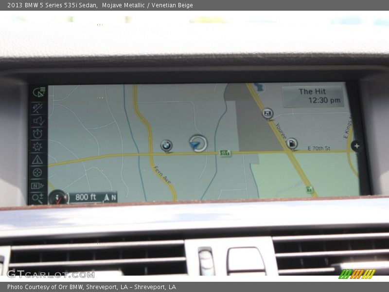 Mojave Metallic / Venetian Beige 2013 BMW 5 Series 535i Sedan