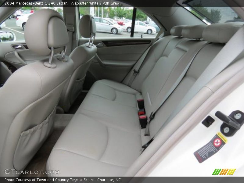 Alabaster White / Ash Grey 2004 Mercedes-Benz C 240 Sedan