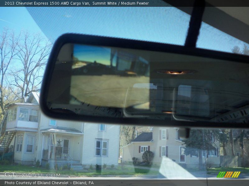 Summit White / Medium Pewter 2013 Chevrolet Express 1500 AWD Cargo Van