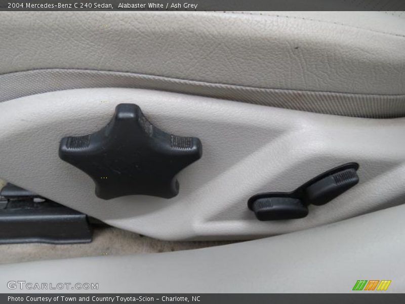 Alabaster White / Ash Grey 2004 Mercedes-Benz C 240 Sedan