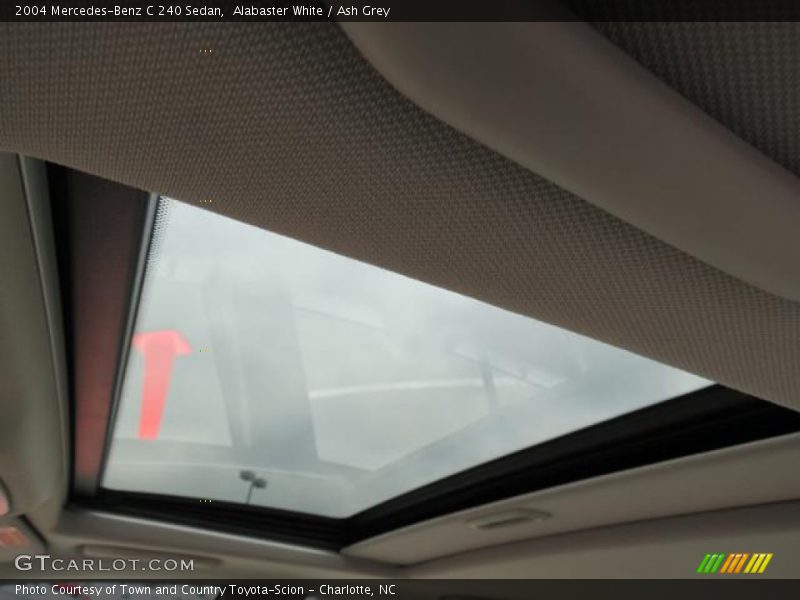 Alabaster White / Ash Grey 2004 Mercedes-Benz C 240 Sedan