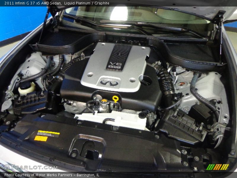 Liquid Platinum / Graphite 2011 Infiniti G 37 xS AWD Sedan