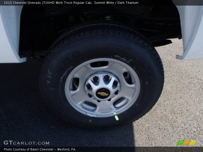 Summit White / Dark Titanium 2013 Chevrolet Silverado 2500HD Work Truck Regular Cab