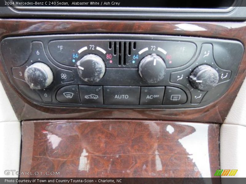 Alabaster White / Ash Grey 2004 Mercedes-Benz C 240 Sedan