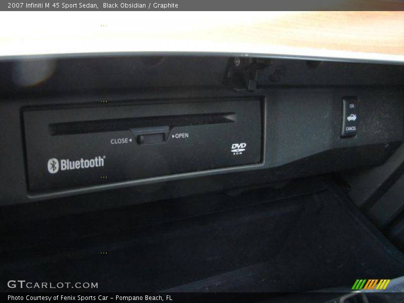 Black Obsidian / Graphite 2007 Infiniti M 45 Sport Sedan
