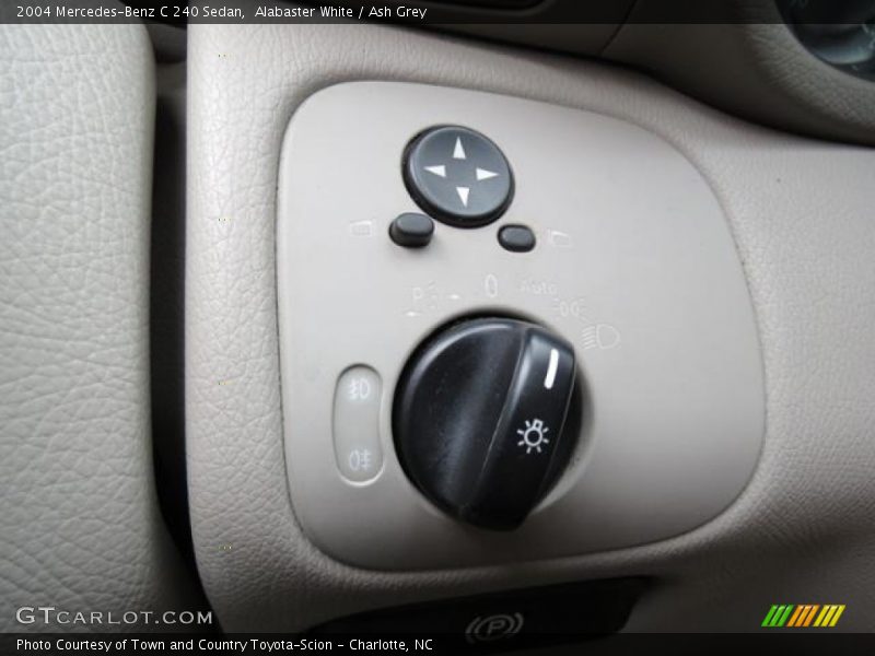 Alabaster White / Ash Grey 2004 Mercedes-Benz C 240 Sedan