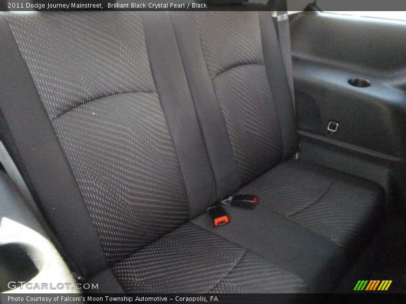 Brilliant Black Crystal Pearl / Black 2011 Dodge Journey Mainstreet