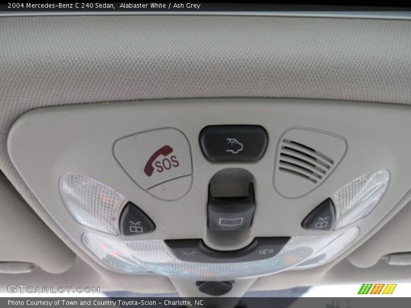 Alabaster White / Ash Grey 2004 Mercedes-Benz C 240 Sedan
