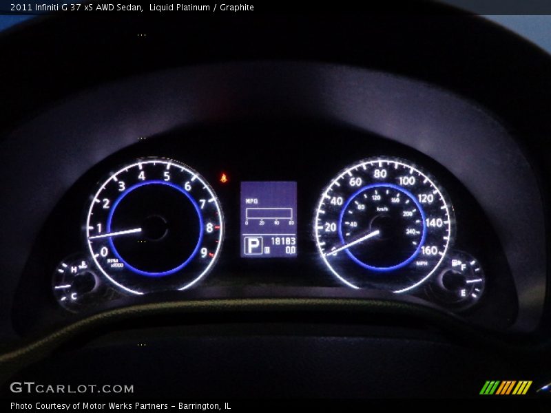 Liquid Platinum / Graphite 2011 Infiniti G 37 xS AWD Sedan