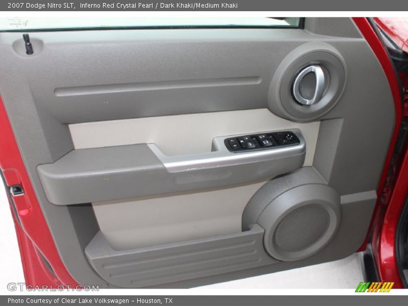 Inferno Red Crystal Pearl / Dark Khaki/Medium Khaki 2007 Dodge Nitro SLT
