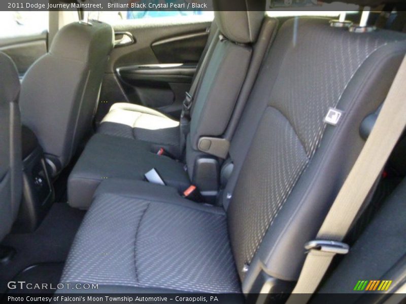 Brilliant Black Crystal Pearl / Black 2011 Dodge Journey Mainstreet