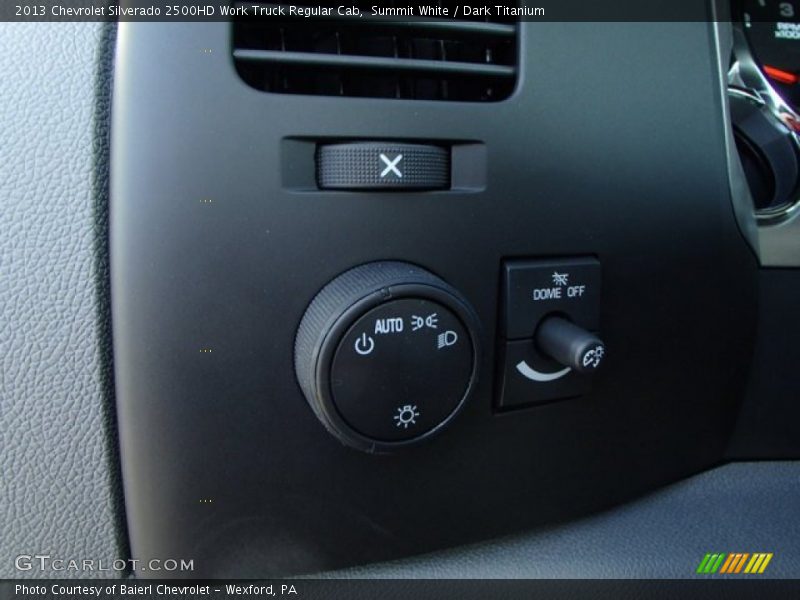 Summit White / Dark Titanium 2013 Chevrolet Silverado 2500HD Work Truck Regular Cab