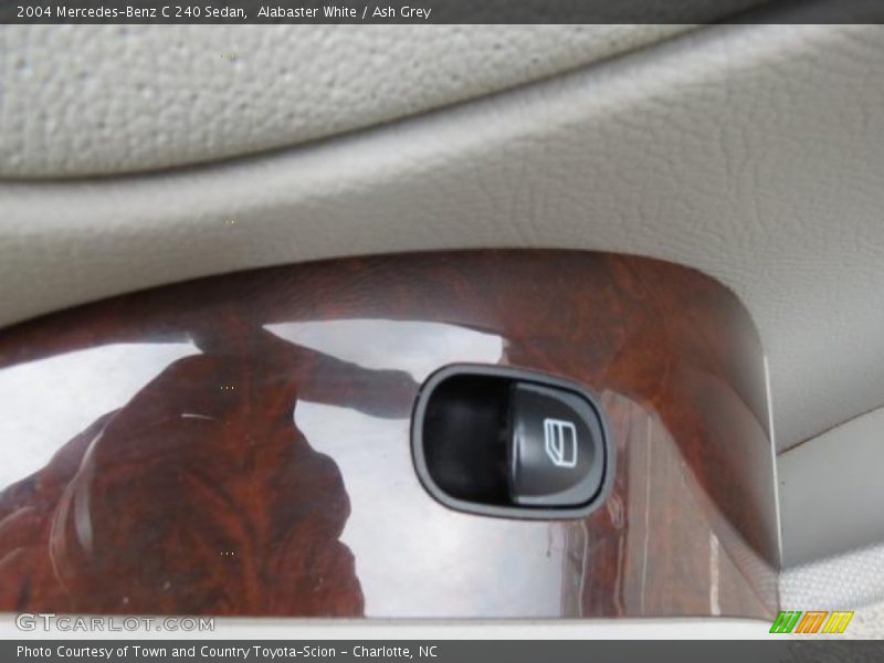 Alabaster White / Ash Grey 2004 Mercedes-Benz C 240 Sedan