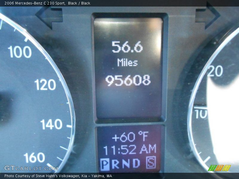 Black / Black 2006 Mercedes-Benz C 230 Sport