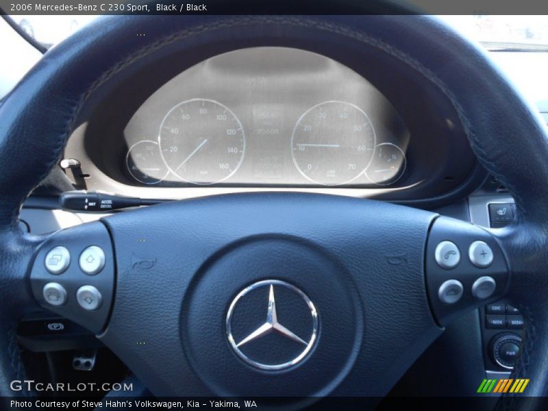 Black / Black 2006 Mercedes-Benz C 230 Sport