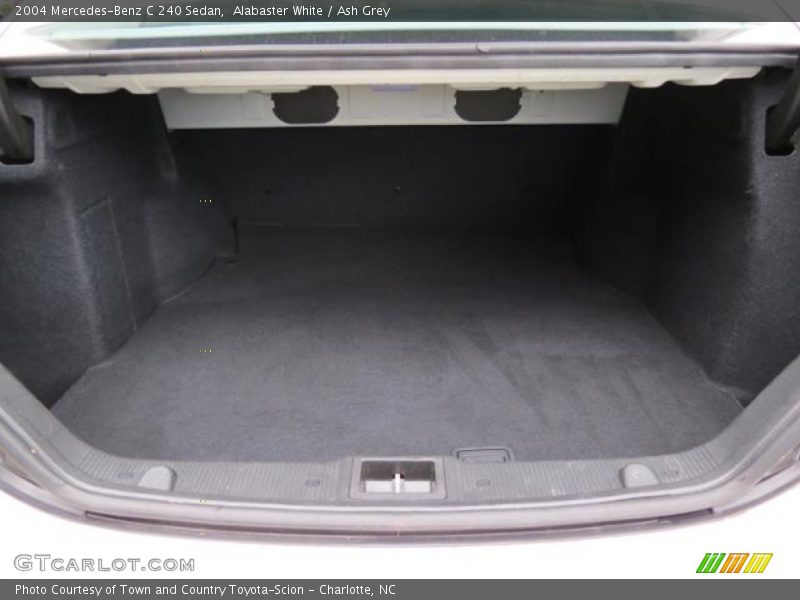 Alabaster White / Ash Grey 2004 Mercedes-Benz C 240 Sedan