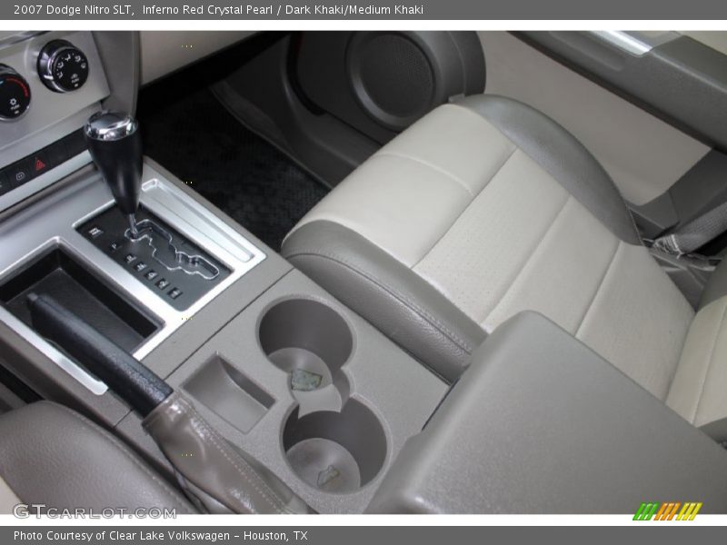 Inferno Red Crystal Pearl / Dark Khaki/Medium Khaki 2007 Dodge Nitro SLT