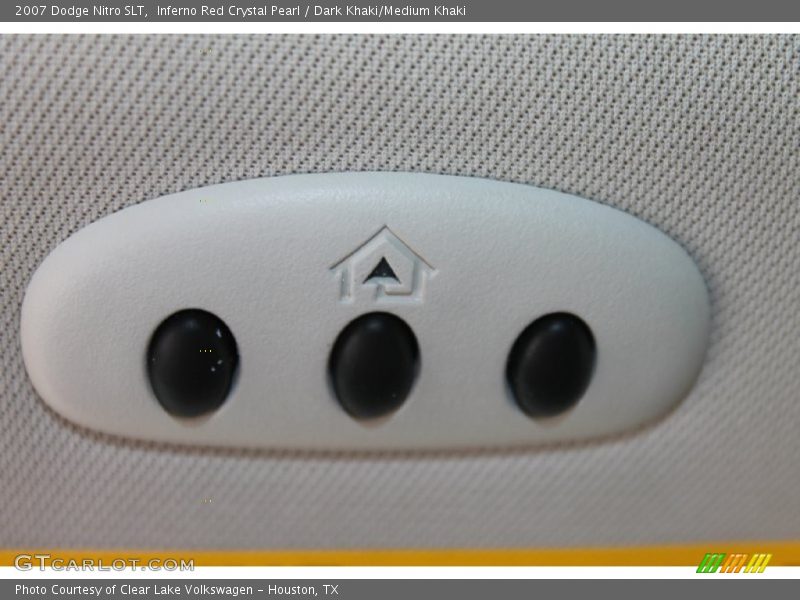 Inferno Red Crystal Pearl / Dark Khaki/Medium Khaki 2007 Dodge Nitro SLT
