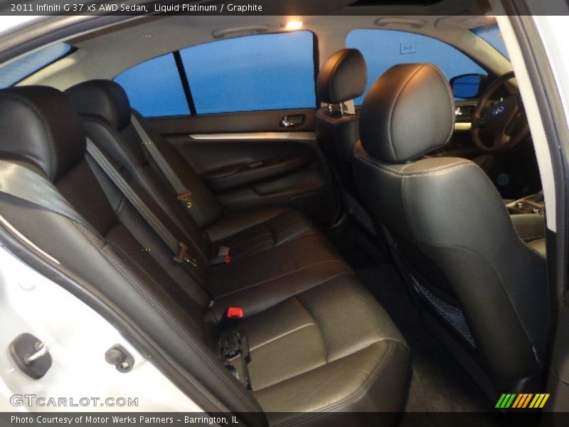 Liquid Platinum / Graphite 2011 Infiniti G 37 xS AWD Sedan