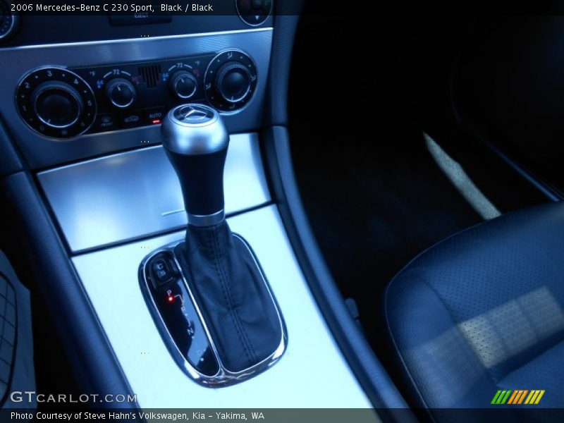 Black / Black 2006 Mercedes-Benz C 230 Sport