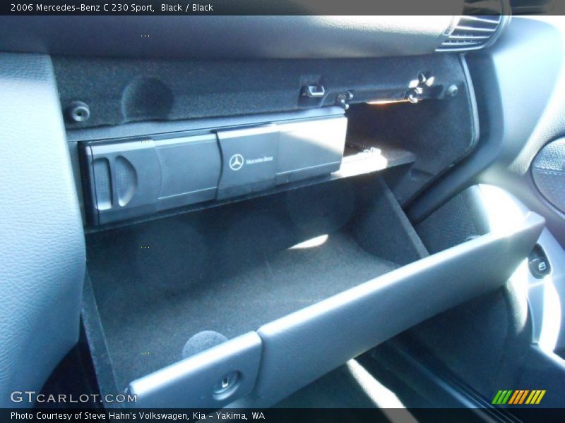 Black / Black 2006 Mercedes-Benz C 230 Sport