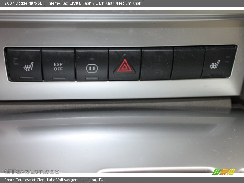 Inferno Red Crystal Pearl / Dark Khaki/Medium Khaki 2007 Dodge Nitro SLT