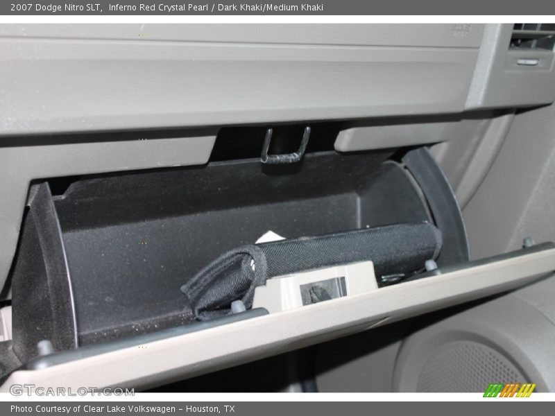 Inferno Red Crystal Pearl / Dark Khaki/Medium Khaki 2007 Dodge Nitro SLT